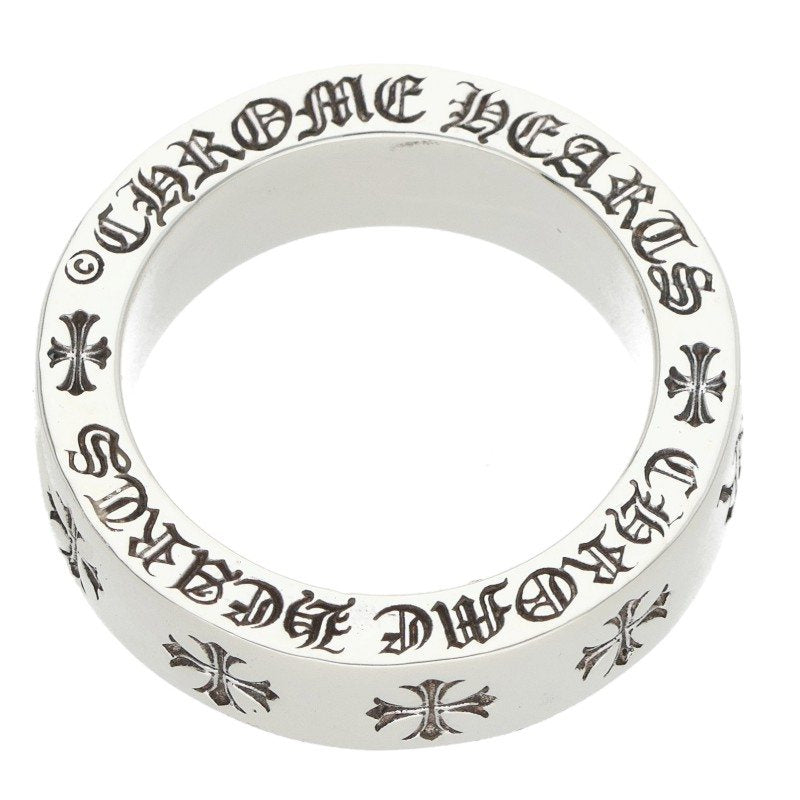 Chrome Hearts 6mm Spacer Forever Silver Ring Size JP 11.5