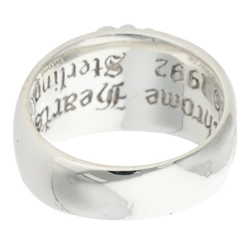 Chrome Hearts Floral Cross Silver Ring Size JP 22