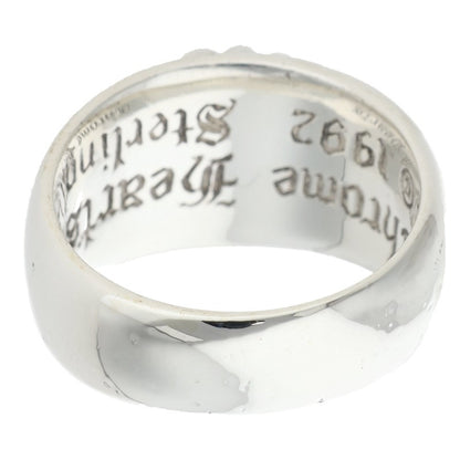 Chrome Hearts Floral Cross Silver Ring Size JP 22