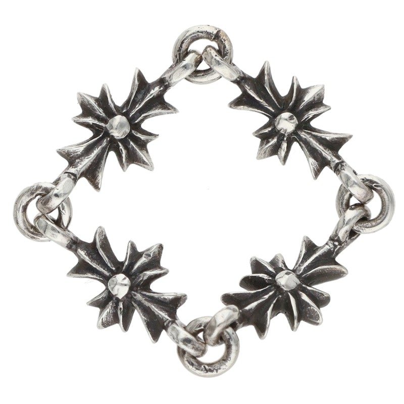 Chrome Hearts RING TNY E CH PLS Silver Ring Size JP 14