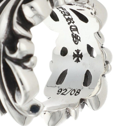 Chrome Hearts DBL FLRL CRS Double Cross Ring Size JP 12