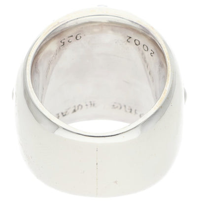 Chrome Hearts CLASSIC OVAL Cross Silver Ring Size JP 19.5