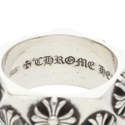 Chrome Hearts PENTAGON CH PLUS Silver Ring Size JP 21