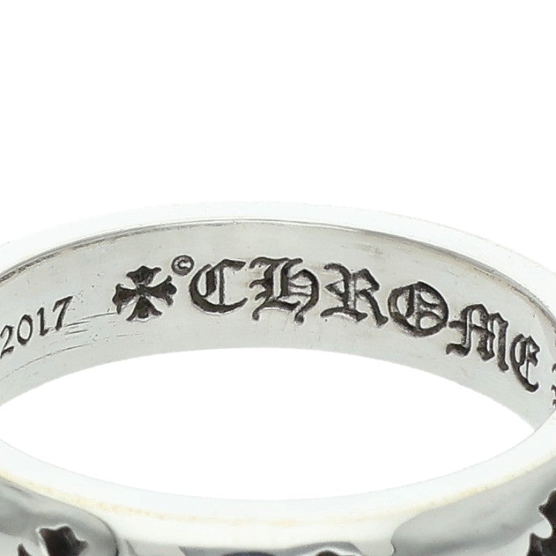 Chrome Hearts Negative CH Plus Silver Ring Size JP 26