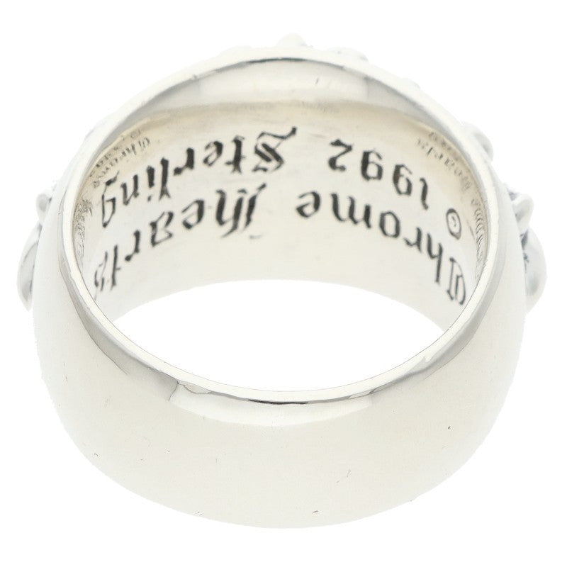 Chrome Hearts FLRL CRS Floral Cross Ring Size JP 17.5