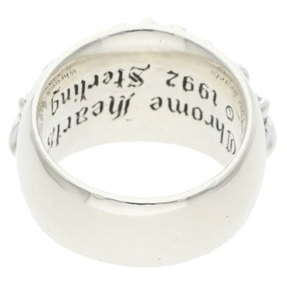 Chrome Hearts FLRL CRS Floral Cross Ring Size JP 17.5