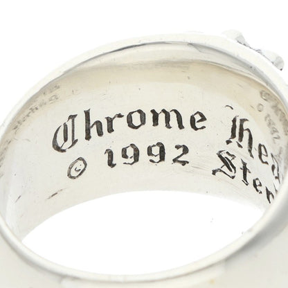 Chrome Hearts FLRL CRS Floral Cross Ring Size JP 17.5