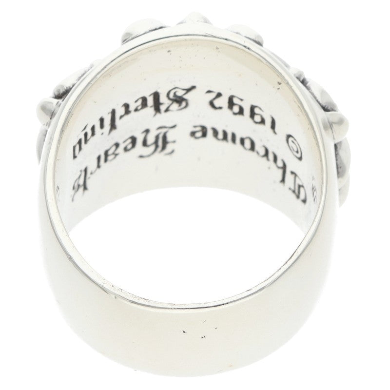 Chrome Hearts Keeper Sterling Silver Ring Size JP 16