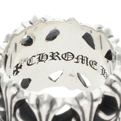 Chrome Hearts Cemetery Cross 925 Silver Ring Size JP 9