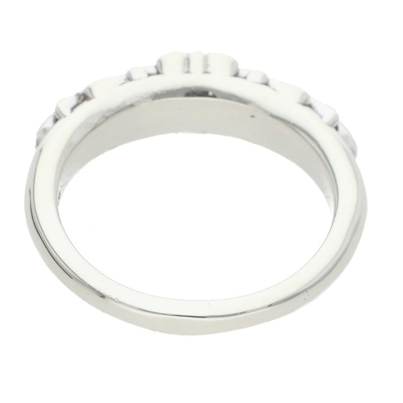 Chrome Hearts Silver Baby Classic Cross Ring Size JP 18