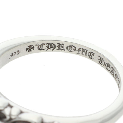 Chrome Hearts Silver Baby Classic Cross Ring Size JP 18