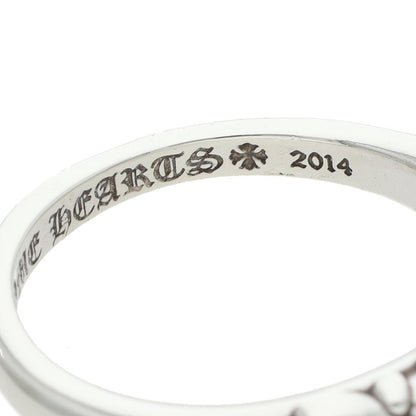 Chrome Hearts Silver Baby Classic Cross Ring Size JP 18
