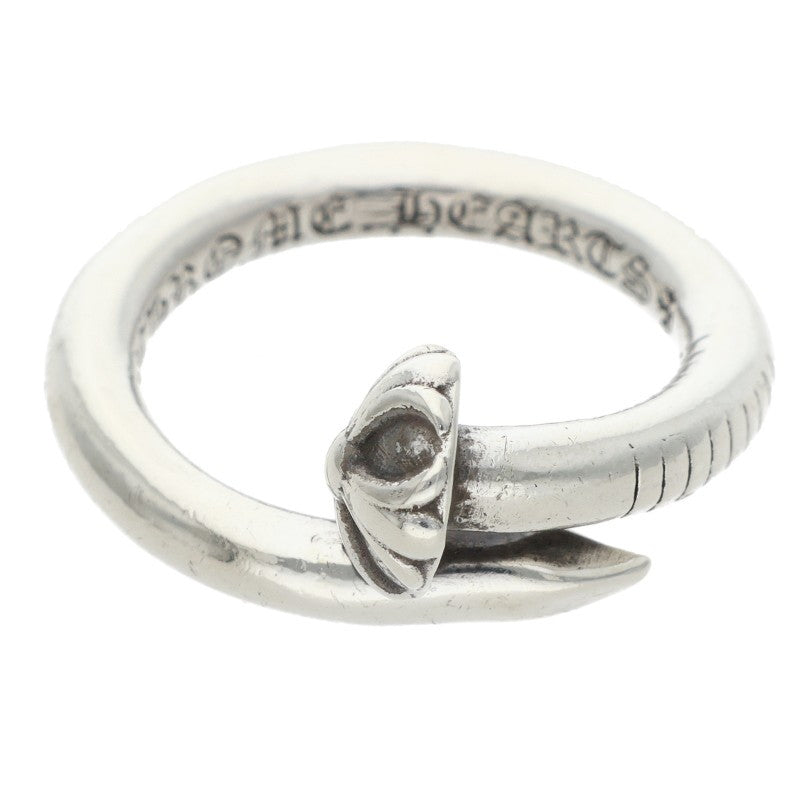 Chrome Hearts NAIL CRSBALL Silver Ring Size JP 11