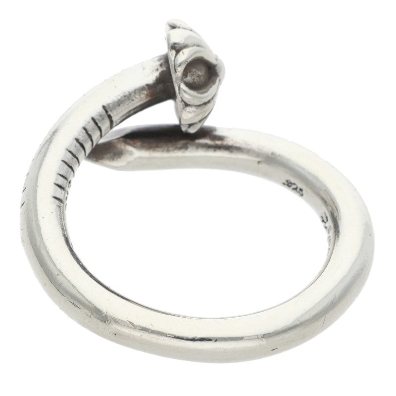 Chrome Hearts NAIL CRSBALL Silver Ring Size JP 11