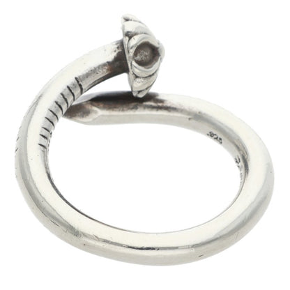 Chrome Hearts NAIL CRSBALL Silver Ring Size JP 11