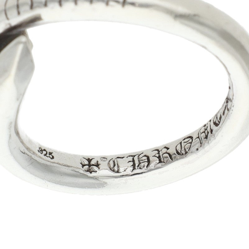 Chrome Hearts NAIL CRSBALL Silver Ring Size JP 11