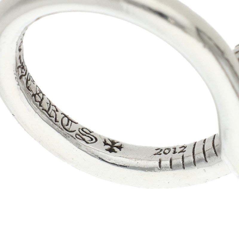 Chrome Hearts NAIL CRSBALL Silver Ring Size JP 11