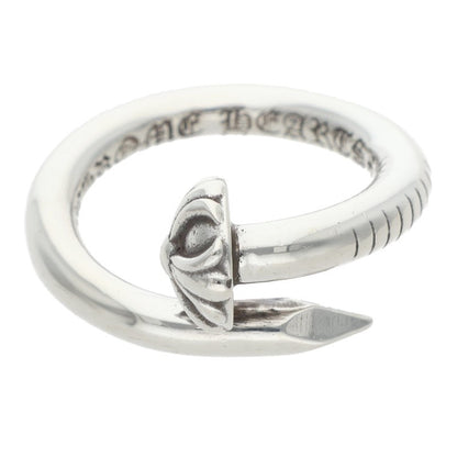Chrome Hearts NAIL CRSBALL Silver Ring Size JP 7.5