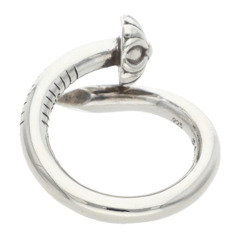 Chrome Hearts NAIL CRSBALL Silver Ring Size JP 7.5