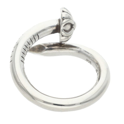 Chrome Hearts NAIL CRSBALL Silver Ring Size JP 7.5