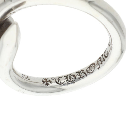 Chrome Hearts NAIL CRSBALL Silver Ring Size JP 7.5