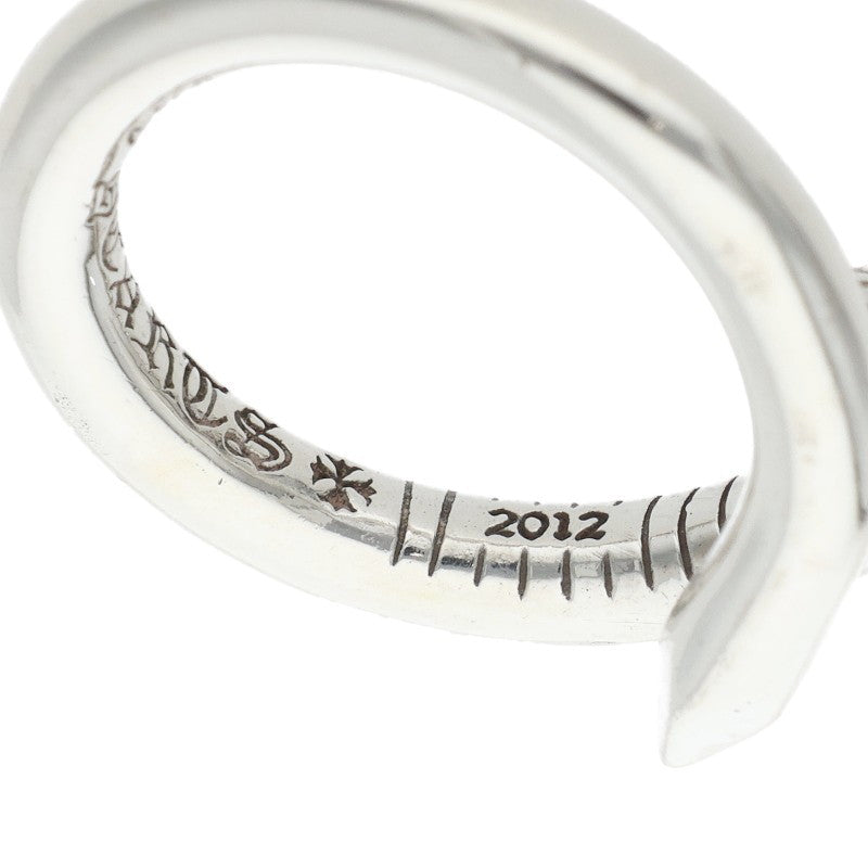 Chrome Hearts NAIL CRSBALL Silver Ring Size JP 7.5