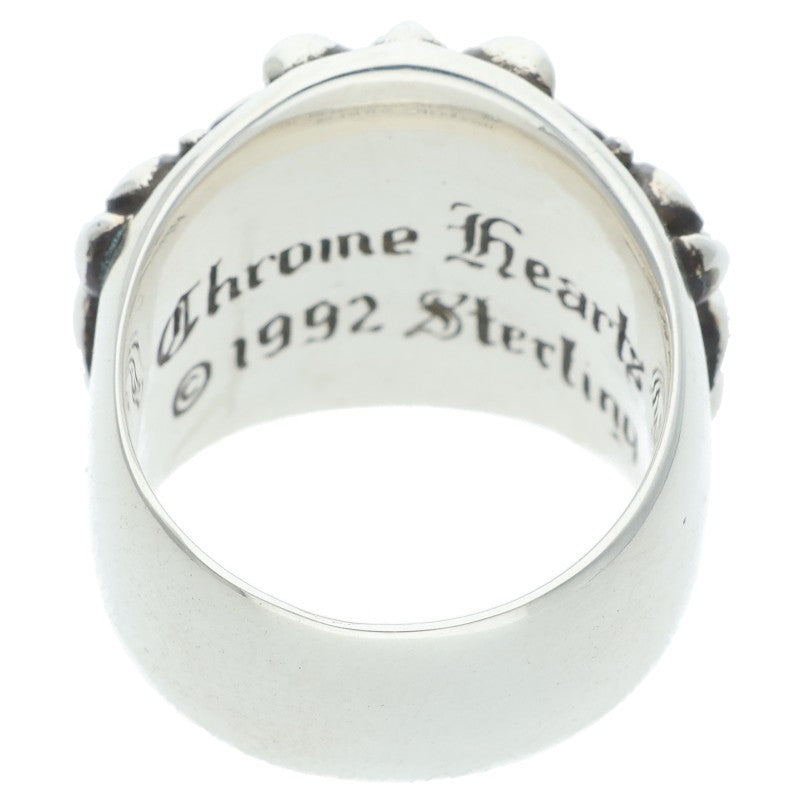Chrome Hearts Keeper Ring Sterling Silver Size JP 16