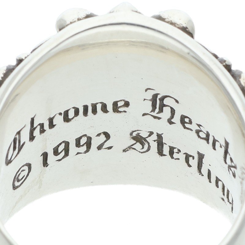 Chrome Hearts Keeper Ring Sterling Silver Size JP 16