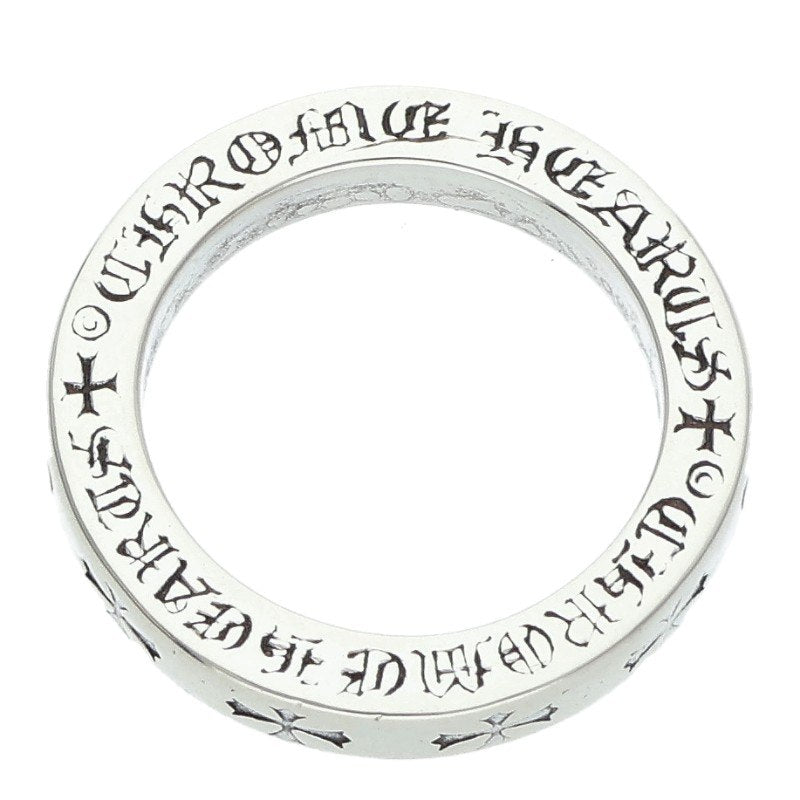 Chrome Hearts LA Limited 3mm Spacer Ring Silver Size JP 8