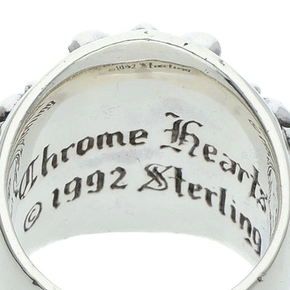 Chrome Hearts Keeper Sterling Silver Ring Size JP 13.5
