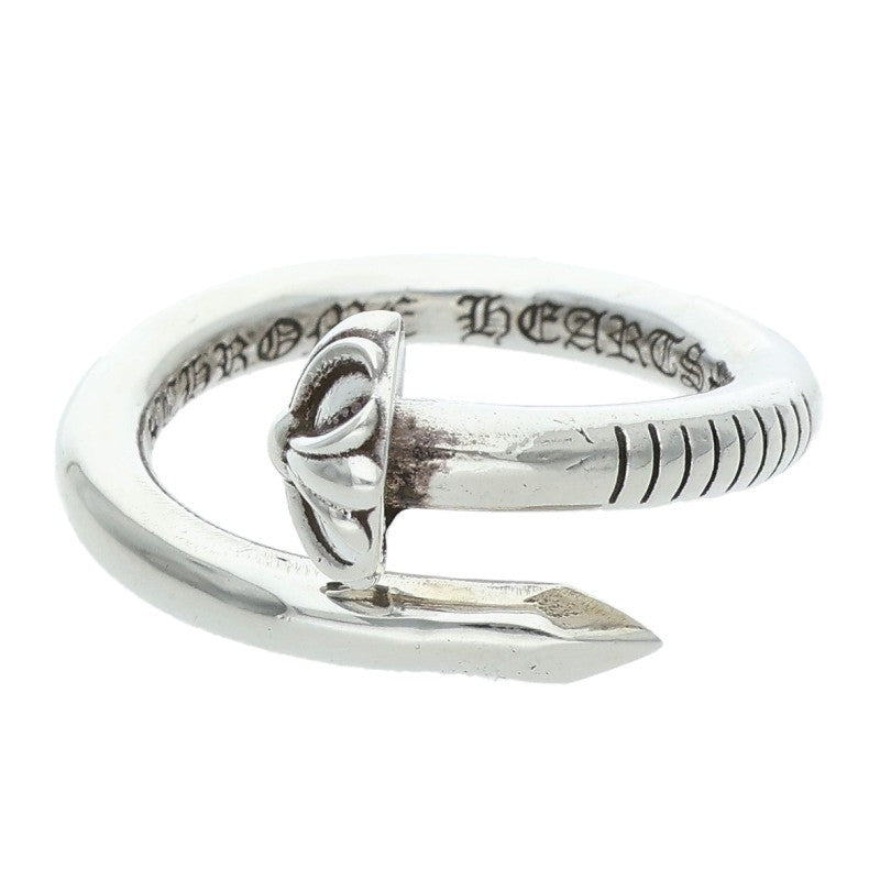 Chrome Hearts NAIL CRSBALL Silver Ring Size JP 12