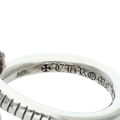 Chrome Hearts NAIL CRSBALL Silver Ring Size JP 12