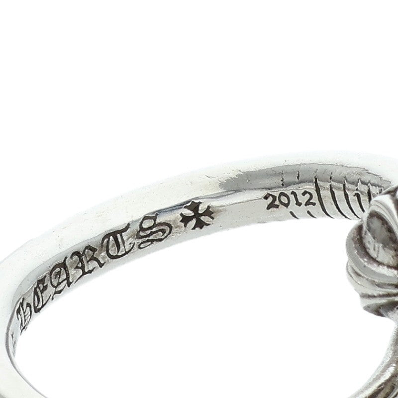Chrome Hearts NAIL CRSBALL Silver Ring Size JP 12