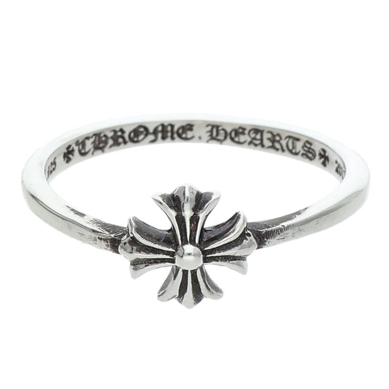 Chrome Hearts BUBBLEGUM CH PLS Silver Ring Size JP 13