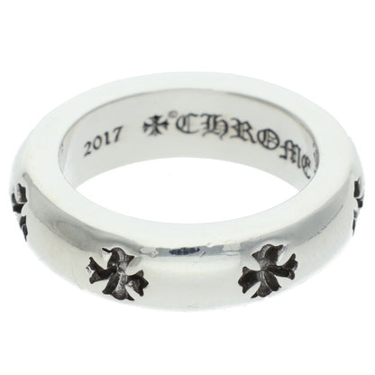 Chrome Hearts NEGATIVE CH PLUS Silver Ring Size JP 10.5