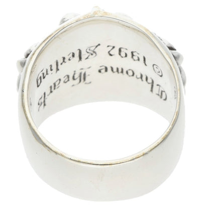 Chrome Hearts Keeper Sterling Silver Ring Size JP 18.5