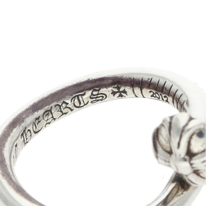 Chrome Hearts Nail Crossball Silver Ring Size JP 9