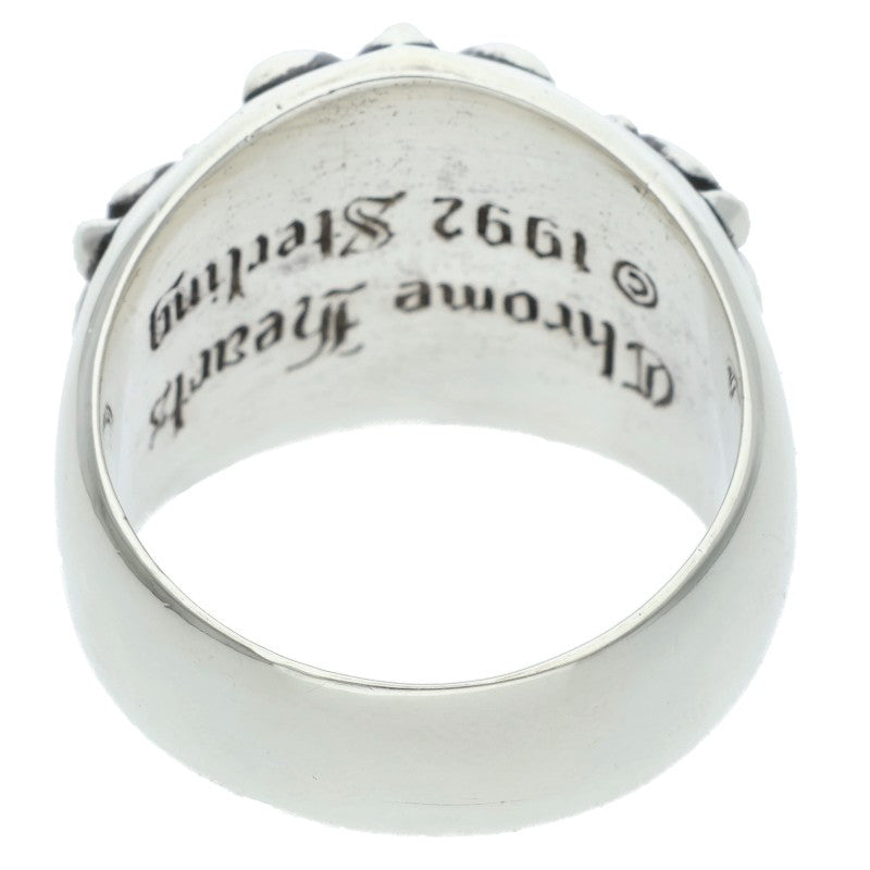 Chrome Hearts Keeper Sterling Silver Ring Size JP 26