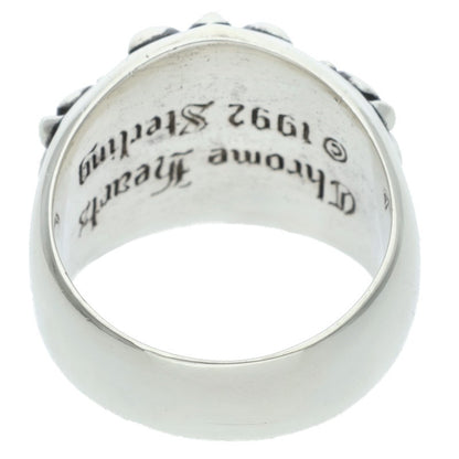 Chrome Hearts Keeper Sterling Silver Ring Size JP 26