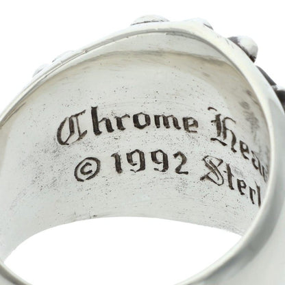 Chrome Hearts Keeper Sterling Silver Ring Size JP 26