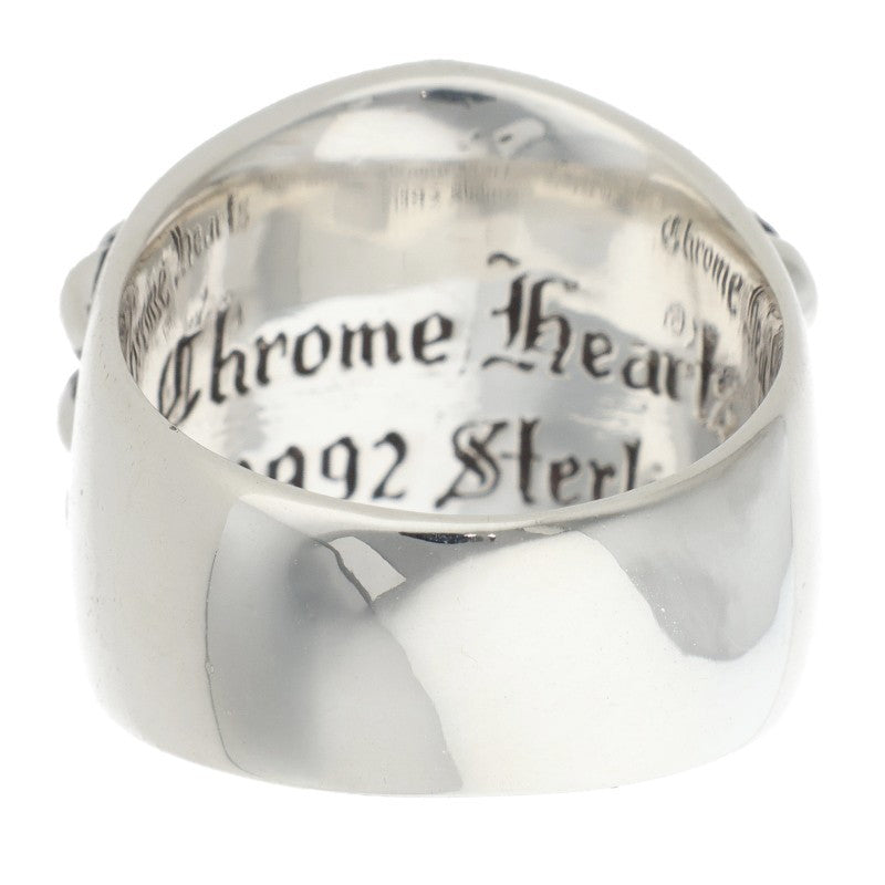Chrome Hearts Keeper Sterling Silver Ring Size JP 17