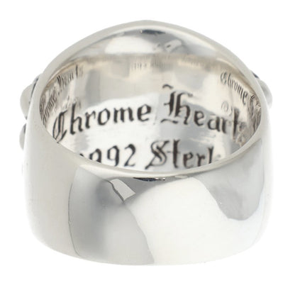 Chrome Hearts Keeper Sterling Silver Ring Size JP 17