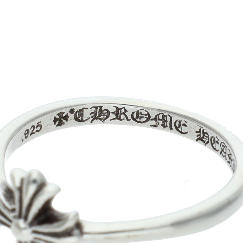 Chrome Hearts BUBBLEGUM CH PLS Silver Ring Size JP 6