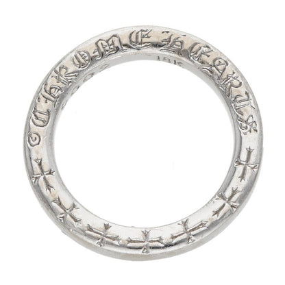 Chrome Hearts 18KWG NTFL White Gold Ring Size JP 7.5