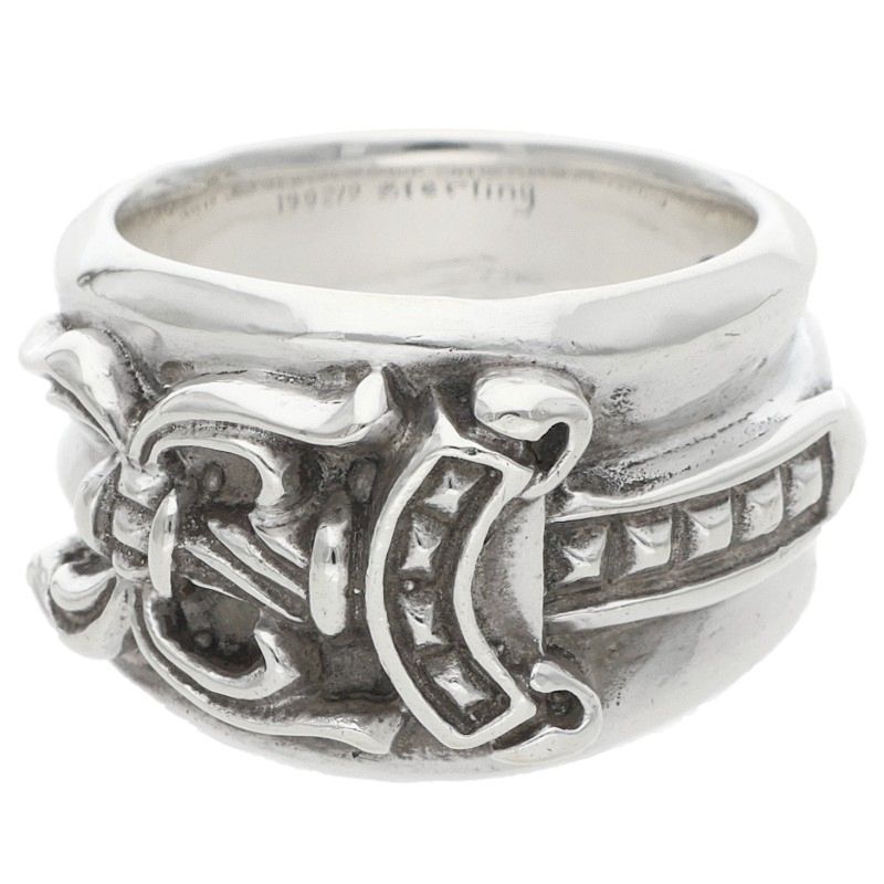 Chrome Hearts Dagger Silver Ring Size JP 10