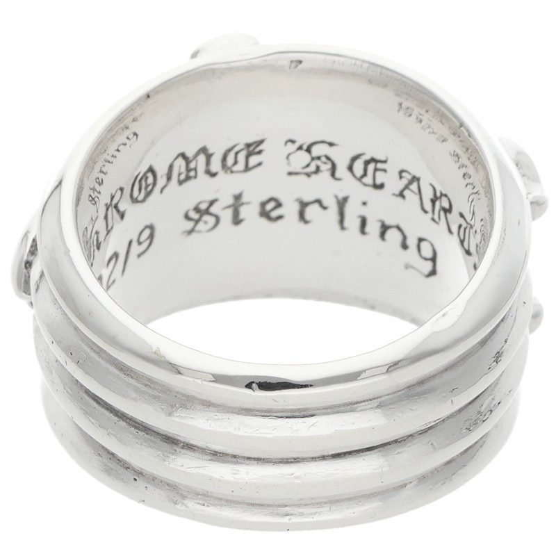 Chrome Hearts Dagger Silver Ring Size JP 10