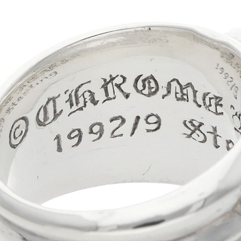 Chrome Hearts Dagger Silver Ring Size JP 10