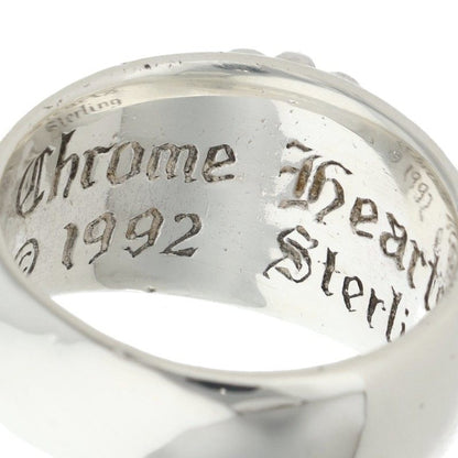 Chrome Hearts FLRL CRS Sterling Silver Ring Size JP 22