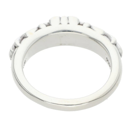 Chrome Hearts Baby Classic Floral Ring Silver Size JP 10.5