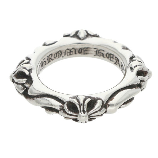 Chrome Hearts SBT BAND Ring Silver 925 Size JP 9